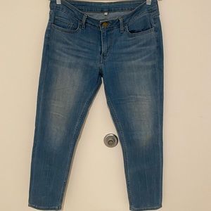 Levi light blue straight let jeans